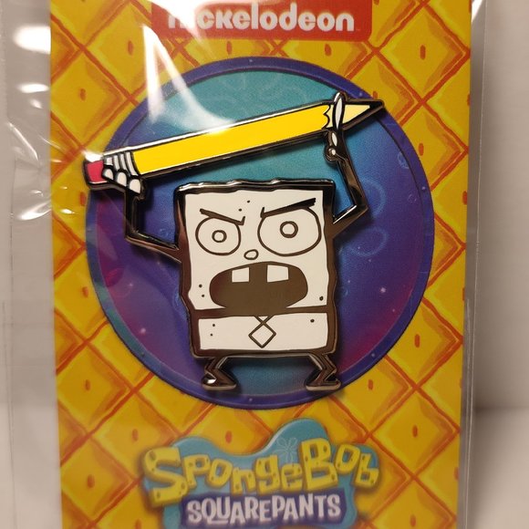 Spongebob Squarepants DoodleBob Enamel Pin Official Nickelodeon Collectible - Picture 1 of 3